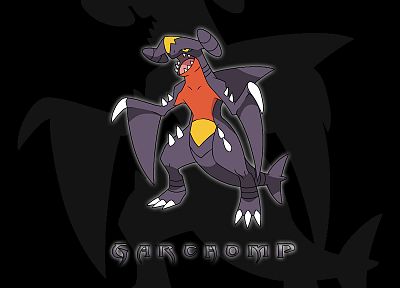 Pokemon, Garchomp - desktop wallpaper