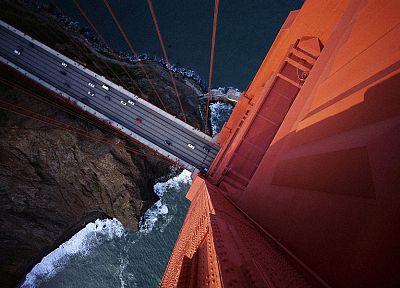 tower, Golden Gate Bridge - desktop wallpaper