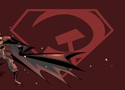 Batman, Communist - desktop wallpaper