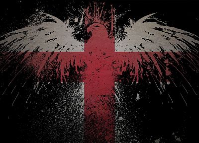 England, eagles, flags - random desktop wallpaper