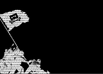 The Pirate Bay, black background - random desktop wallpaper