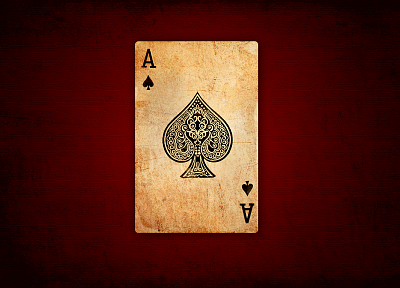 cards, Ace, ace of spades - duplicate desktop wallpaper