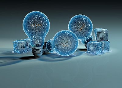 light bulbs - desktop wallpaper