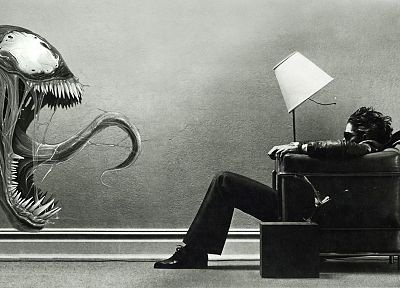 Venom, Maxell - desktop wallpaper