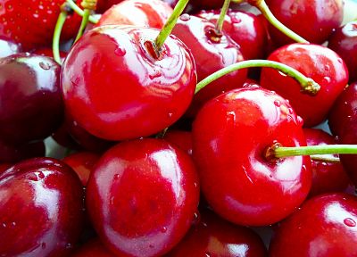 fruits, cherries - related desktop wallpaper
