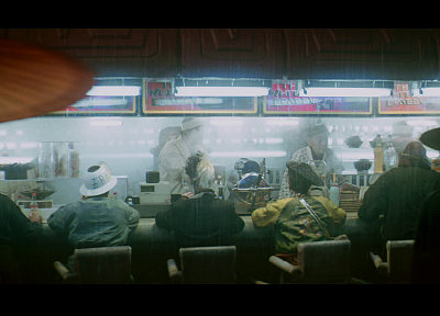 Blade Runner, restaurant, white dragon - random desktop wallpaper