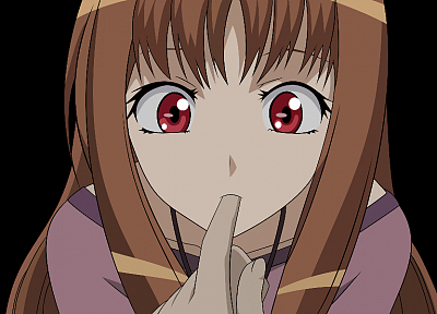 Spice and Wolf, transparent, Holo The Wise Wolf, anime vectors - duplicate desktop wallpaper