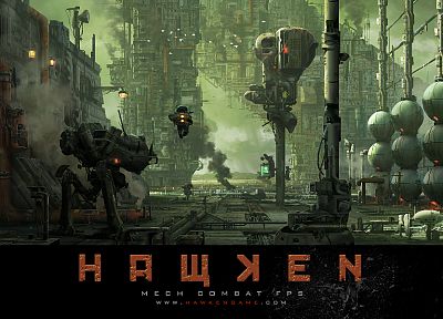 video games, Hawken - random desktop wallpaper