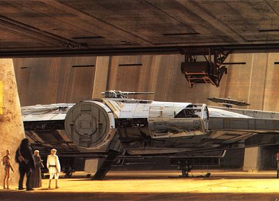 Star Wars, Han Solo, Millennium Falcon - related desktop wallpaper
