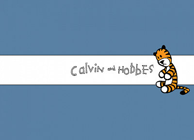 Hobbes, Calvin and Hobbes - random desktop wallpaper