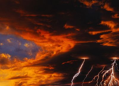 storm, HDR photography, lightning - related desktop wallpaper