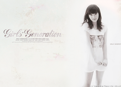 Girls Generation SNSD, celebrity, Kim Taeyeon, bangs - desktop wallpaper