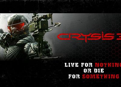 video games, Crytek, Crysis 3 - related desktop wallpaper