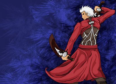 Fate/Stay Night, Archer (Fate/Stay Night), Fate series - duplicate desktop wallpaper