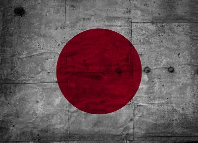 Japan, grunge, flags - duplicate desktop wallpaper