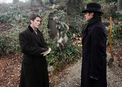 men, Christian Bale, screenshots, actors, Hugh Jackman, The Prestige - desktop wallpaper