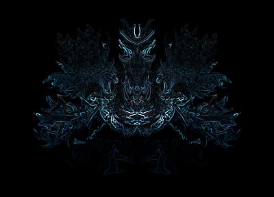wings, fractals - desktop wallpaper
