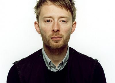 Radiohead, portraits - random desktop wallpaper