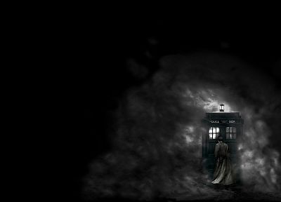 TARDIS, David Tennant, Doctor Who, Tenth Doctor - random desktop wallpaper