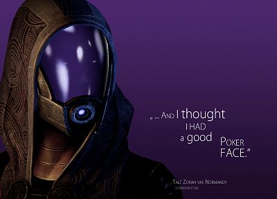 quotes, funny, Mass Effect, quarian, Tali Zorah nar Rayya - random desktop wallpaper