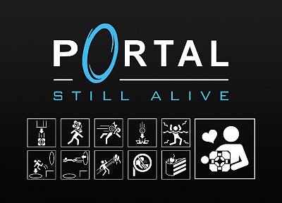 Portal, Still alive - duplicate desktop wallpaper