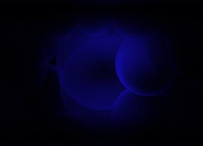 blue, dark, water drops, DNA, mysterious, cells - desktop wallpaper