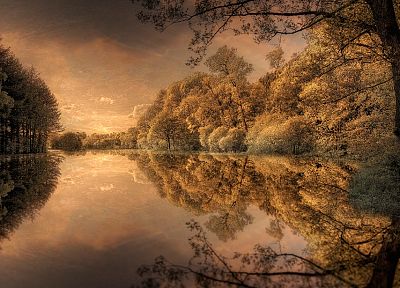landscapes, nature, reflections - desktop wallpaper