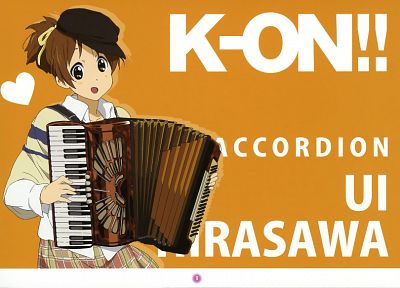 K-ON!, Hirasawa Ui - random desktop wallpaper