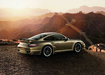 Porsche, cars, Porsche 911 Turbo S - duplicate desktop wallpaper