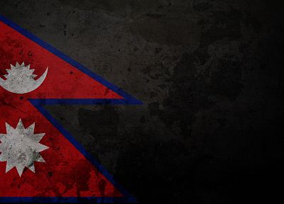 flags, Nepal - desktop wallpaper