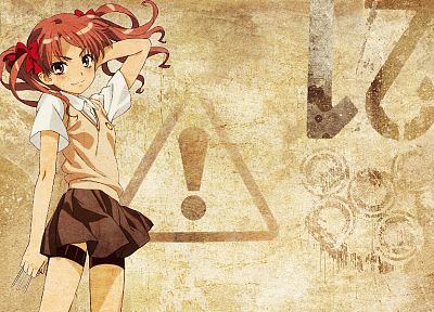 school uniforms, Toaru Kagaku no Railgun, twintails, anime, Shirai Kuroko, Toaru Majutsu no Index - desktop wallpaper