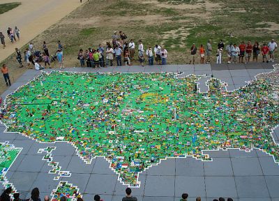USA, maps, Legos - related desktop wallpaper