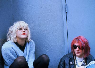 music, Nirvana, Kurt Cobain, Courtney Love - random desktop wallpaper