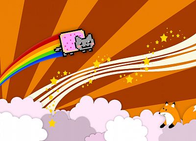 Nyan Cat - related desktop wallpaper
