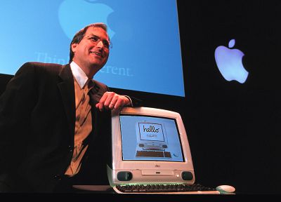 Apple Inc., iMac, Steve Jobs - desktop wallpaper