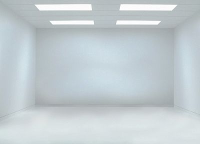 white, empty, white room - random desktop wallpaper