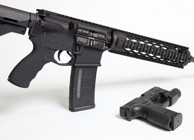guns, weapons, Magpul, AR-15, Springfield Armory, XD - related desktop wallpaper