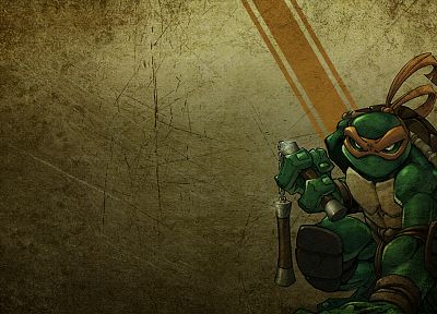 Teenage Mutant Ninja Turtles, Michaelangelo - random desktop wallpaper