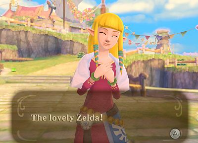 The Legend of Zelda, Princess Zelda, The Legend of Zelda: Skyward Sword - random desktop wallpaper