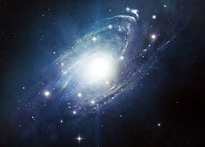 outer space, stars, galaxies, nebulae - desktop wallpaper