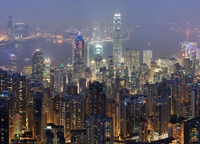cityscapes, buildings, Hong Kong - random desktop wallpaper