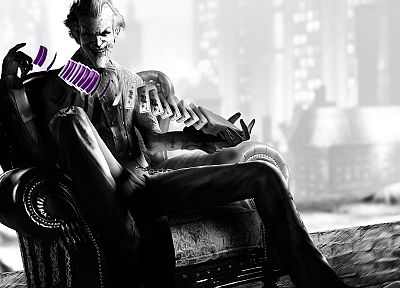 Batman, video games, The Joker, Arkham City, Batman Arkham City, Villain - random desktop wallpaper