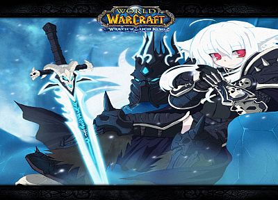 Touhou, World of Warcraft, animal ears, Blizzard Entertainment, Inubashiri Momiji, crossovers, inumimi, World of Warcraft: Wrath of the Lich King - desktop wallpaper