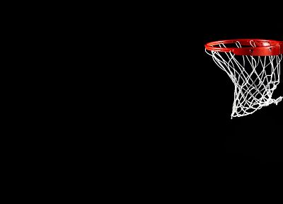 sports, basketball, black background - random desktop wallpaper