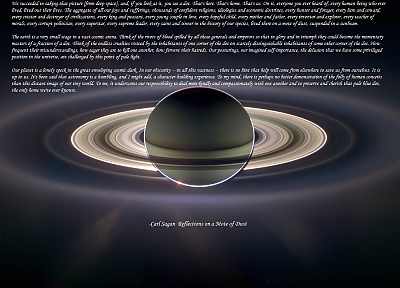 text, planets, Saturn - desktop wallpaper