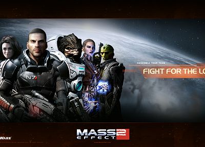 BioWare, Mass Effect 2 - random desktop wallpaper