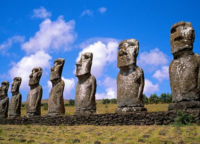 Chile, Easter Island - duplicate desktop wallpaper