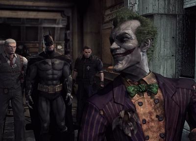 Batman, The Joker, Batman Arkham Asylum - random desktop wallpaper