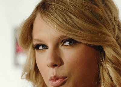blondes, women, blue eyes, Taylor Swift, celebrity, singers - random desktop wallpaper