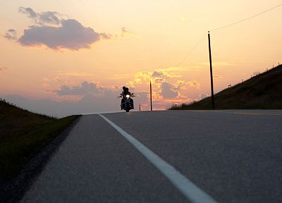 roads, motorbikes, riding - related desktop wallpaper